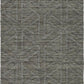 Modern Loom Imprints Charcoal Patterned Modern Rug