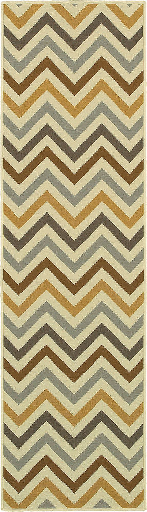 Modern Loom Riviera 7310_4593A Ivory Outdoor Rug