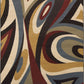 Modern Loom Stratton 7310_6016B Brown Abstract Rug