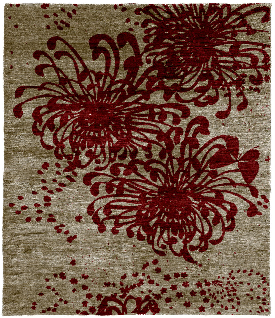 Iolcus C Wool Hand Knotted Tibetan Rug