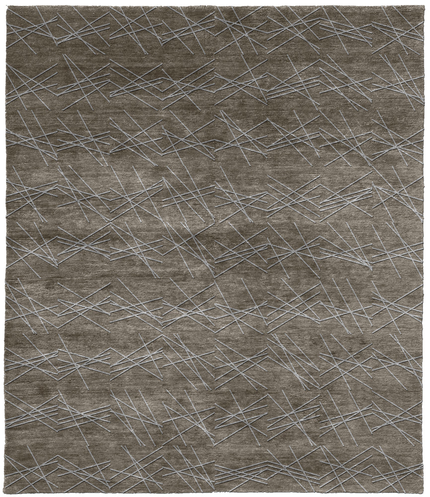 Forrest B Wool Hand Knotted Tibetan Rug